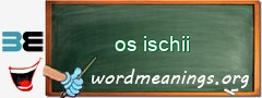 WordMeaning blackboard for os ischii